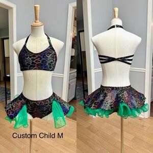 Iridescent snake print CM